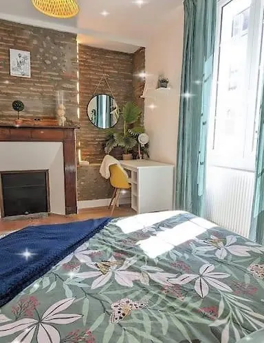 Cosy Queen - T4 - Hyper Centre & Parking 아파트 포